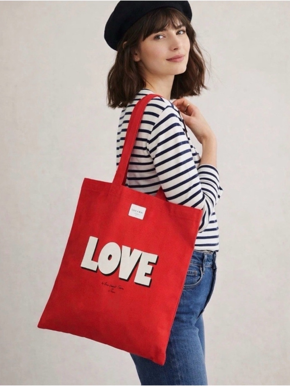 Sezane LOVE Tote - limited edition